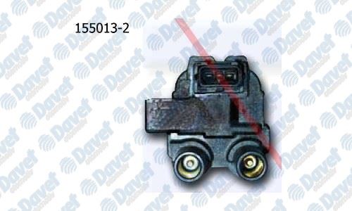 UNUVAR 155013-2 Atesleme Bobini ( Renault ) Clio Ii 1.4 1.6 Kangoo 1.4 Megane 1.6 (96->)
